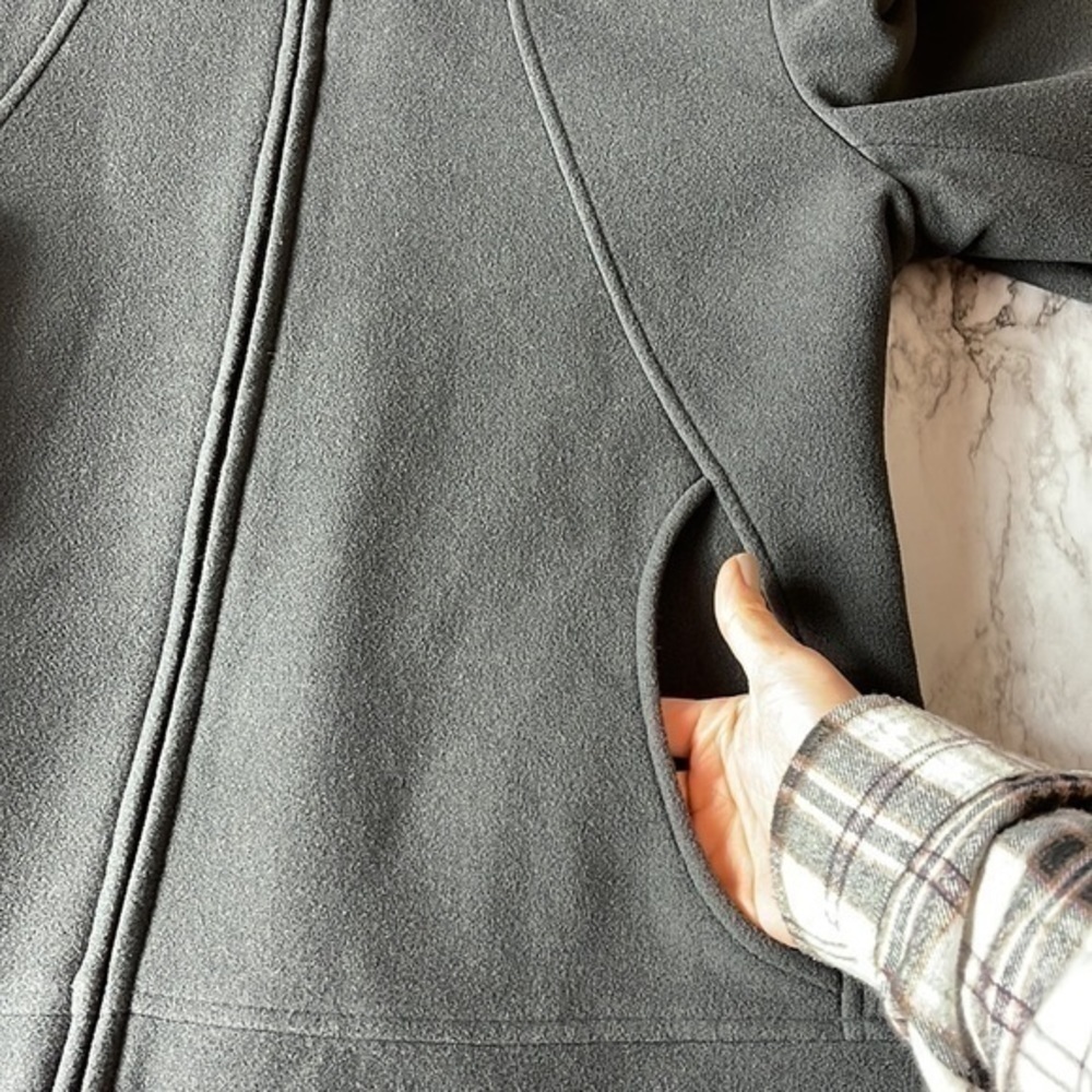 Pendleton Dark Gray Medium Genuine Fur Parka - image 6